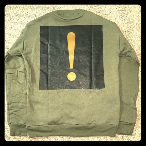 HYE PARK & LUNE Exclamation Point “!” Sweatshirt - Picture 2 of 6